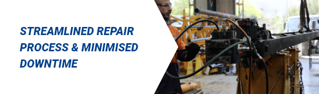 Streamlined repair process & minimised downtime