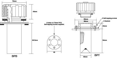 BPB Series (Plastic - High Impact Techno Polymer)
