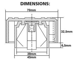 Plastic-High-Impact-Techno-Polymer-dimensions